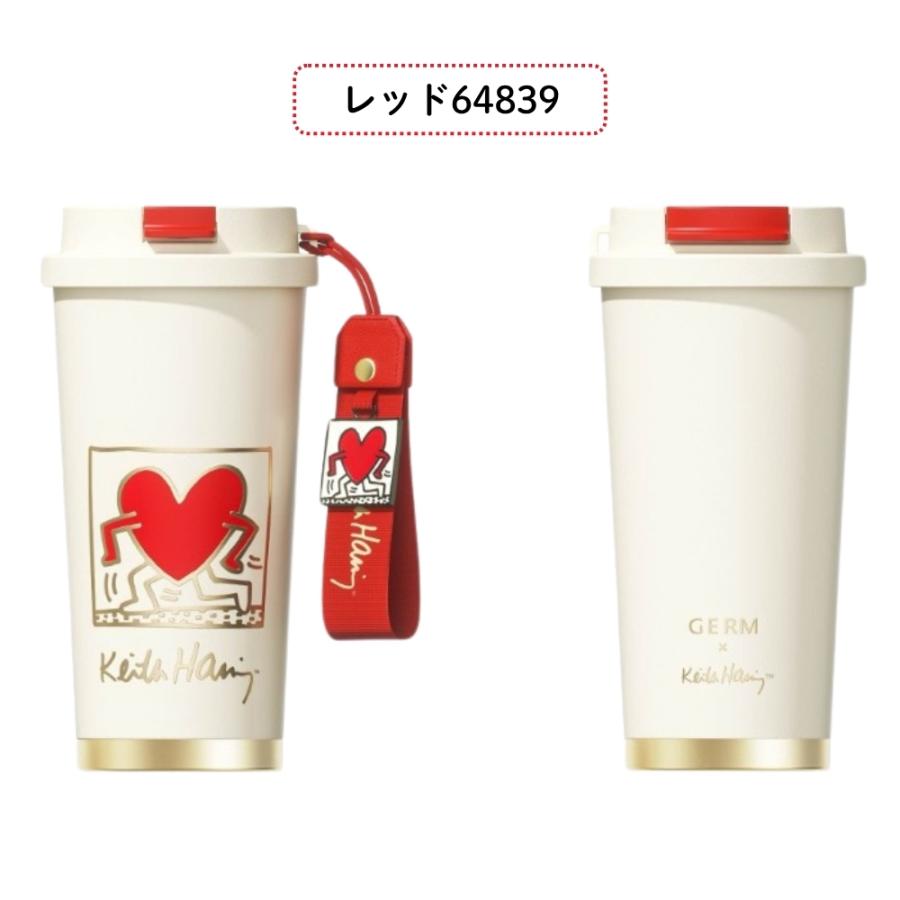 GERM キース・ヘリング マグ 500ml ストラップ付 タンブラー