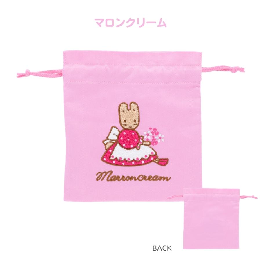 サンスター文具 レトロ サンリオキャラクターズ3 サガラ刺繍巾着