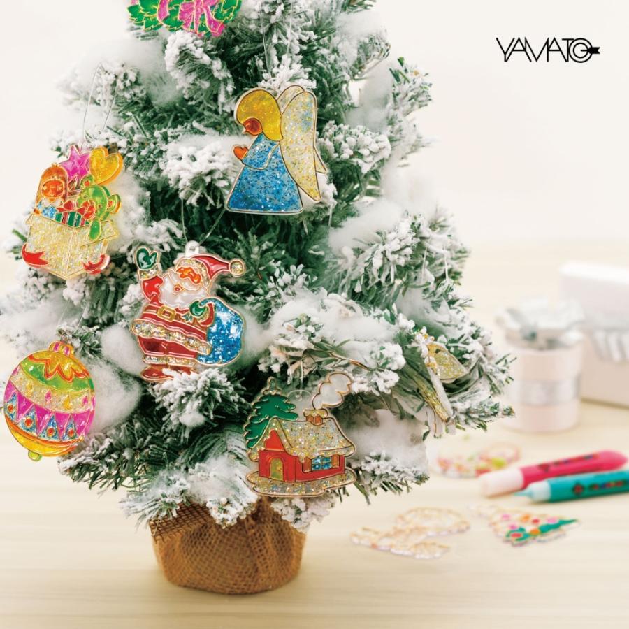 ヤマト グラスデコ クリスマスオーナメントセット GDS10TS-X8