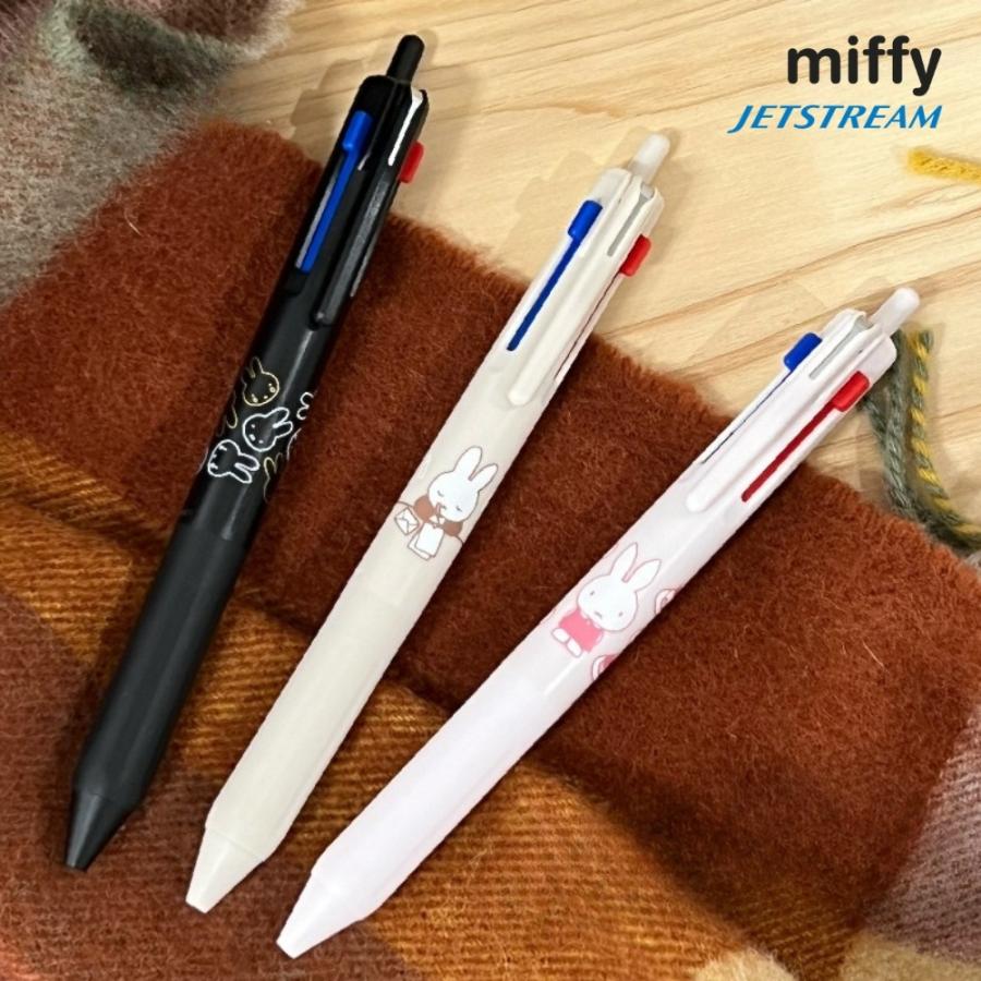 クツワ ジェットストリーム 3色 ボールペン ミッフィー EB404 メール便対応 キャラクター かわいい 三色 ペン 文房具 文具 筆記具