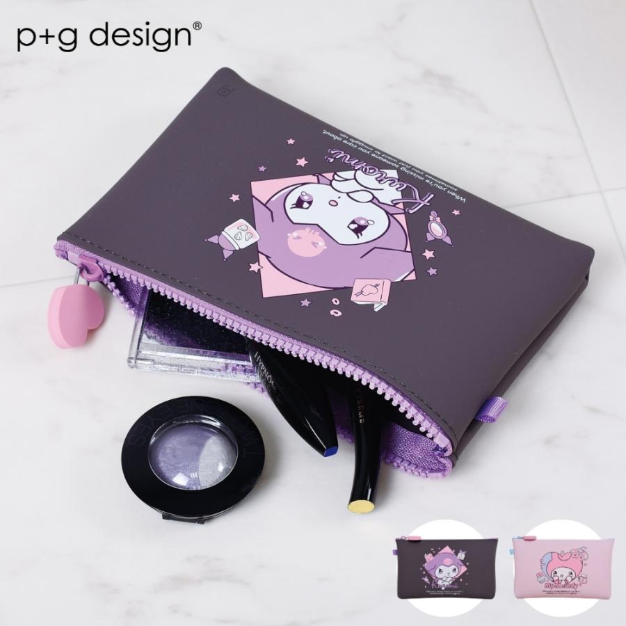 ピージーデザイン NUU マイメロディ クロミ 甘えん坊 ポーチ メール便