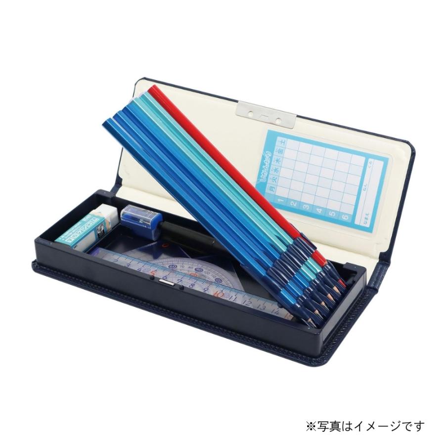クツワ（KUTSUWA） クラリーノ製コンパクト筆入 CB303 筆入れ 筆箱
