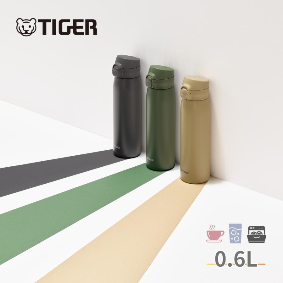 新発売 タイガー 水筒 マグ 魔法瓶 真空断熱ボトル 600ml MKR-W060  保温 保冷 パッキン一体型 ワンプッシュ 食洗機対応 軽量 スポーツドリンク ステンレス スリ（Yahoo!・彩り空間）