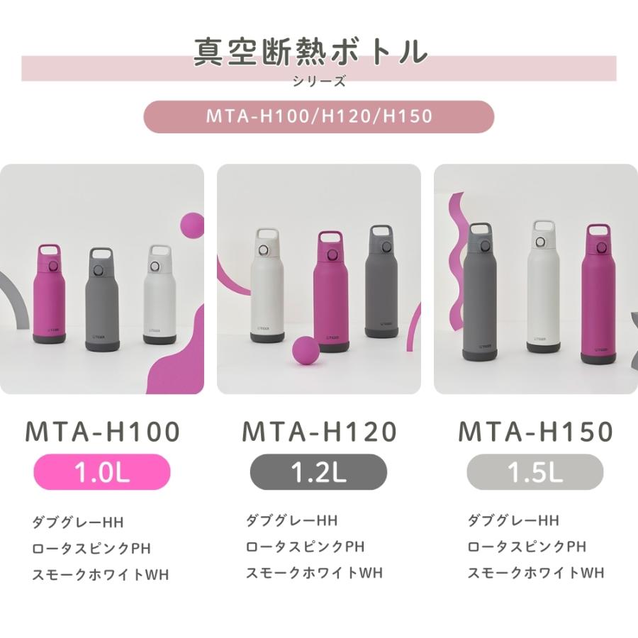 タイガー魔法瓶 水筒 真空断熱ボトル 1.2L MTA-H120 スポーツドリンク