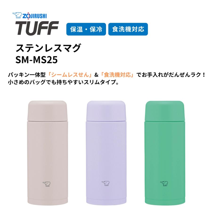 象印（ZOJIRUSHI） 象印マホービン ステンレスマグ 水筒 SM-MS25 250ml