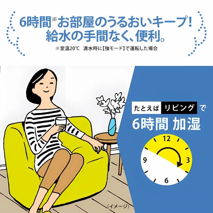 象印（ZOJIRUSHI） スチーム加湿器 2.2L EE-RU35 WA スチーム式 6畳~10