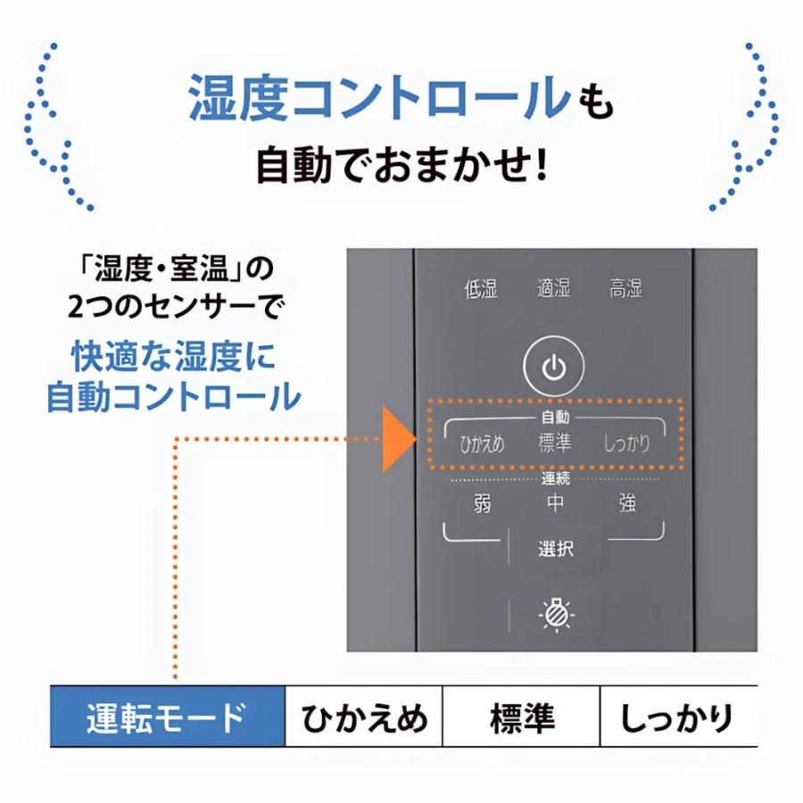 象印（ZOJIRUSHI） スチーム加湿器 4.0L EE-DF50 グレー ホワイト