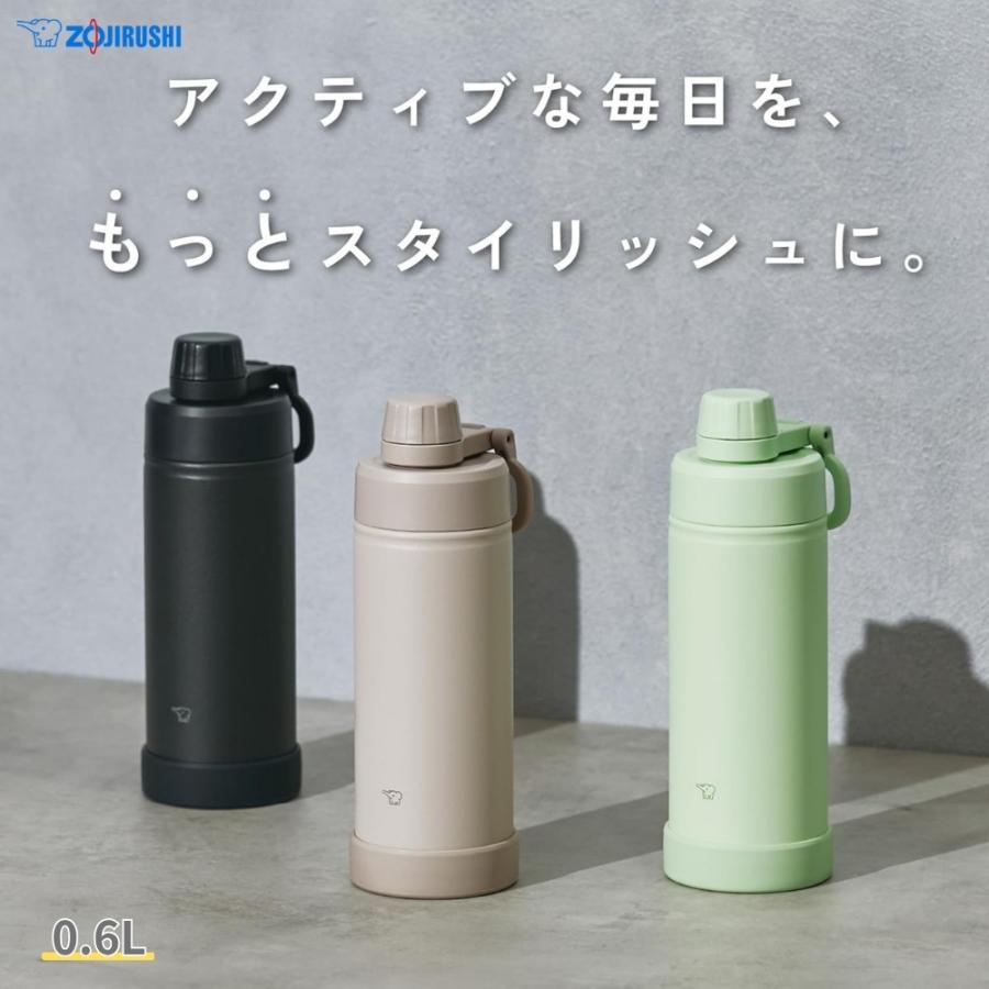 象印（ZOJIRUSHI） ステンレス クールボトル SD-KA60 水筒 600ml 保冷