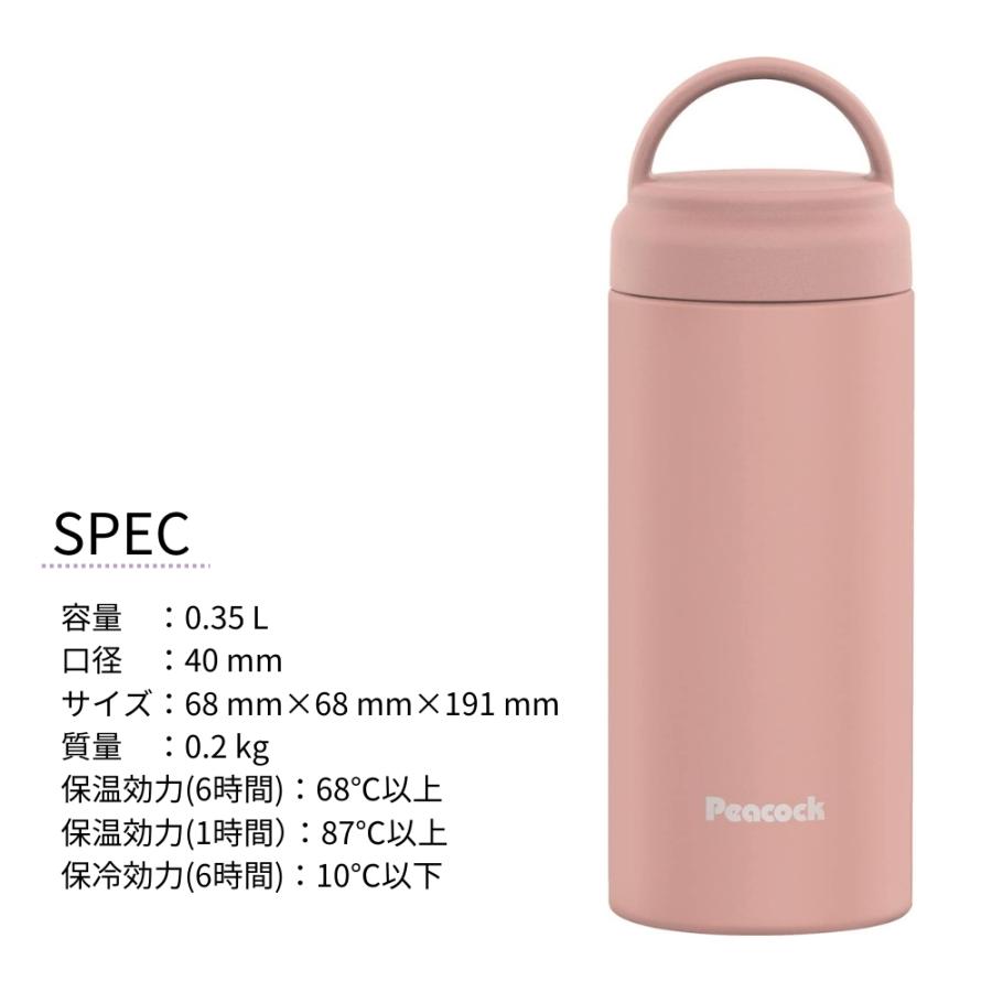 ピーコック魔法瓶工業 ピーコック 水筒 スクリュー マグボトル AKZ-35