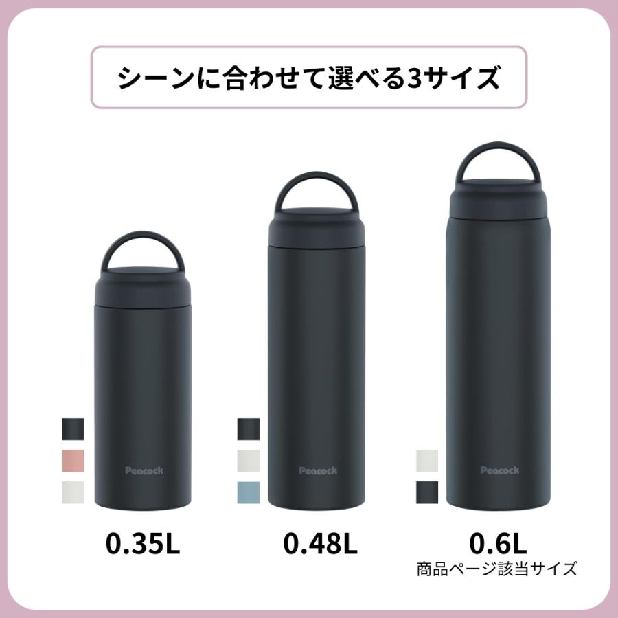 ピーコック魔法瓶工業 ピーコック 水筒 スクリュー マグボトル AKZ-60