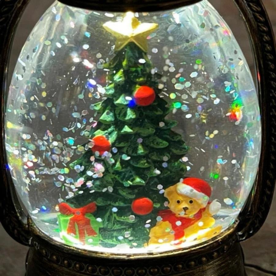 南貿易 スノーグローブランタンライトスタンド クリスマス ライト