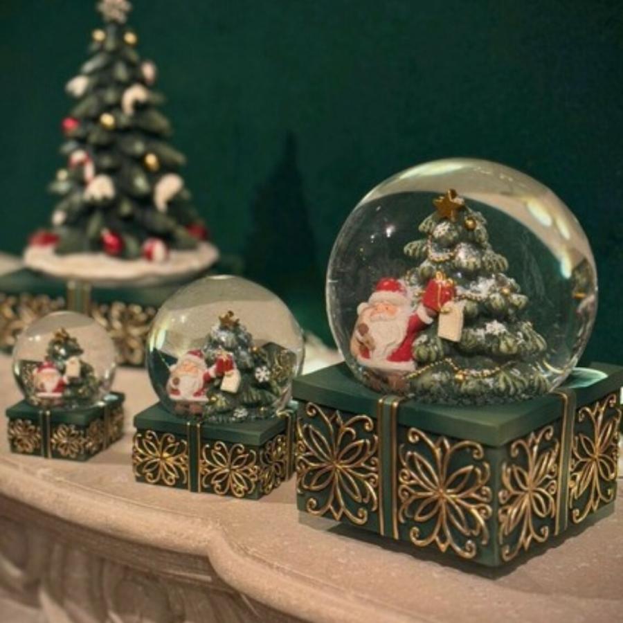 南貿易 Φ65mmレジンスノードーム QE44953 クリスマス スノードーム