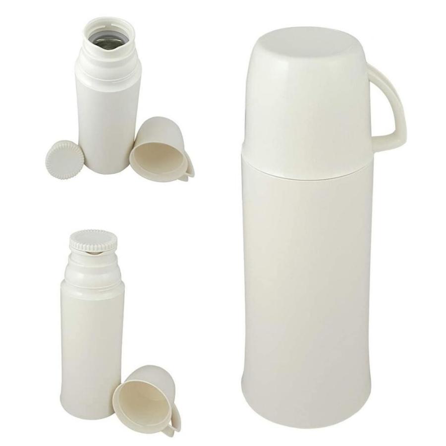 ヘリオス 魔法瓶 水筒 500ml 5609007 エレガンス コップ付き 軽量