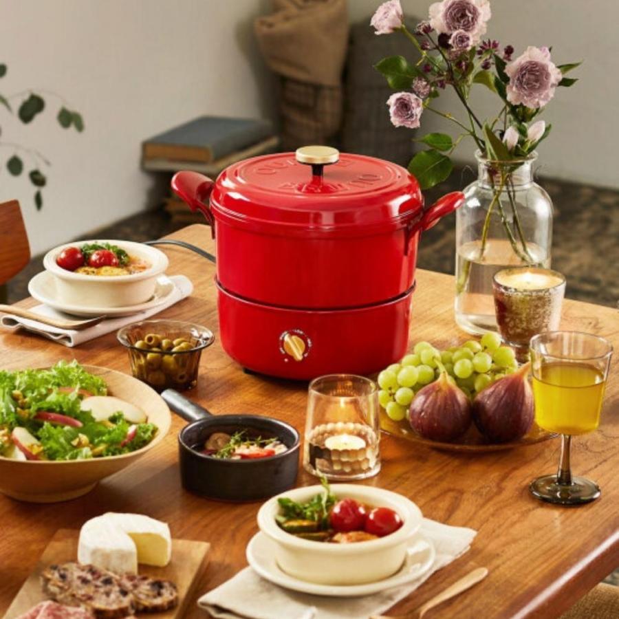 BRUNO ブルーノ 電気鍋 マルチグリルポット boe065 新品未使用品 BRUNO（ブルーノ） マルチグリルポット 電気鍋 BOE065 鍋 IH 卓上