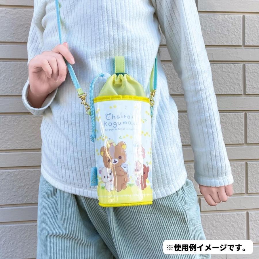 すみっコぐらし ペットボトル ポーチ カバー 500~650ml ペットボトル対応 リラックマ サンエックス San-X「BUN」｜irodorikukan｜06