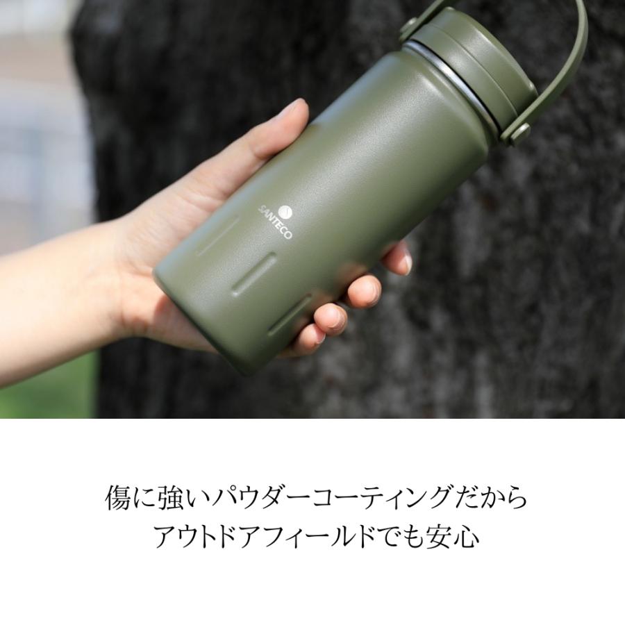 CB JAPAN（シービージャパン） SANTECO 水筒 500ml 直飲み 真空断熱