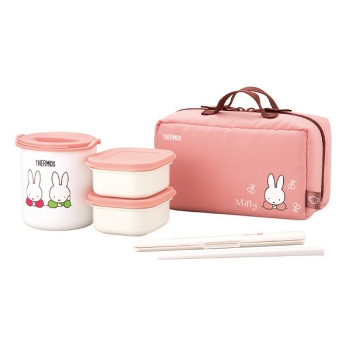 THERMOS（サーモス） 弁当箱 保温 専用ポーチ付き 630ml DBQ-255B