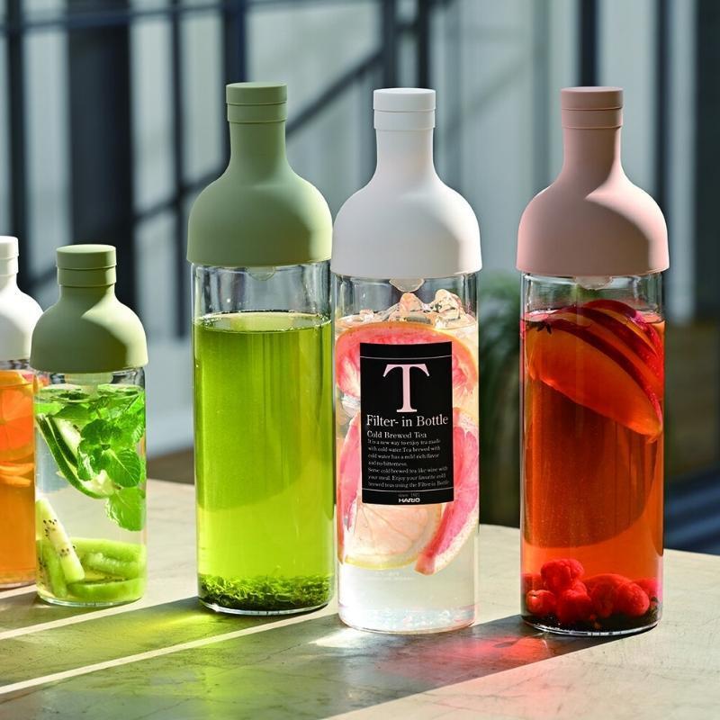 HARIO（ハリオ） ワインボトル型 FIB-75 水出し茶ボトル 750ml 日本製