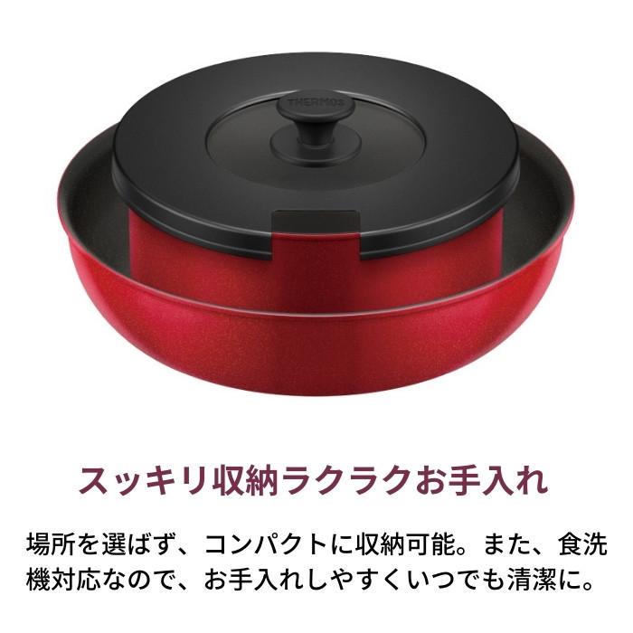 THERMOS（サーモス） 取っ手のとれるフライパン9点セット KSB-9A