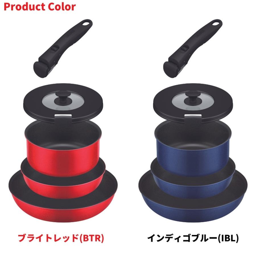 THERMOS（サーモス） ガス火専用 フライパン セット 5点 深型 KSC-5A