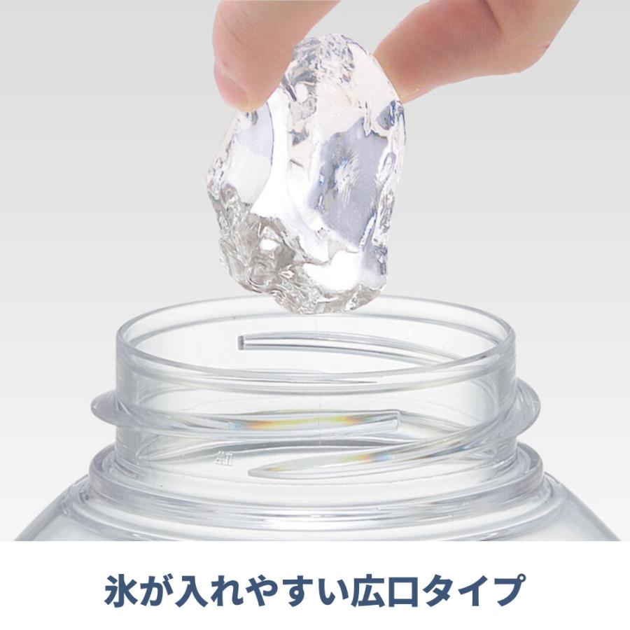 スケーター 水筒 キッズ ストロー タイプ 530ml PDSH6DX 透明 クリア ワンプッシュ プラスチック 子供 ワンタッチ｜irodorikukan｜15