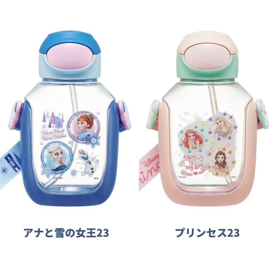 スケーター 水筒 キッズ ストロー タイプ 530ml PDSH6DX 透明 クリア ワンプッシュ プラスチック 子供 ワンタッチ｜irodorikukan｜17