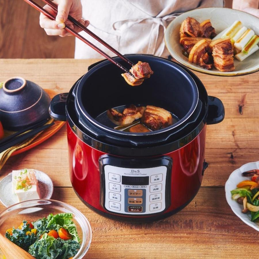 D&S 家庭用マイコン 電気 圧力鍋 4.0L STL-EC50 レシピ 4l D&S 家庭用マイコン 電気 圧力鍋 4.0L STL-EC50 レシピ 4l
