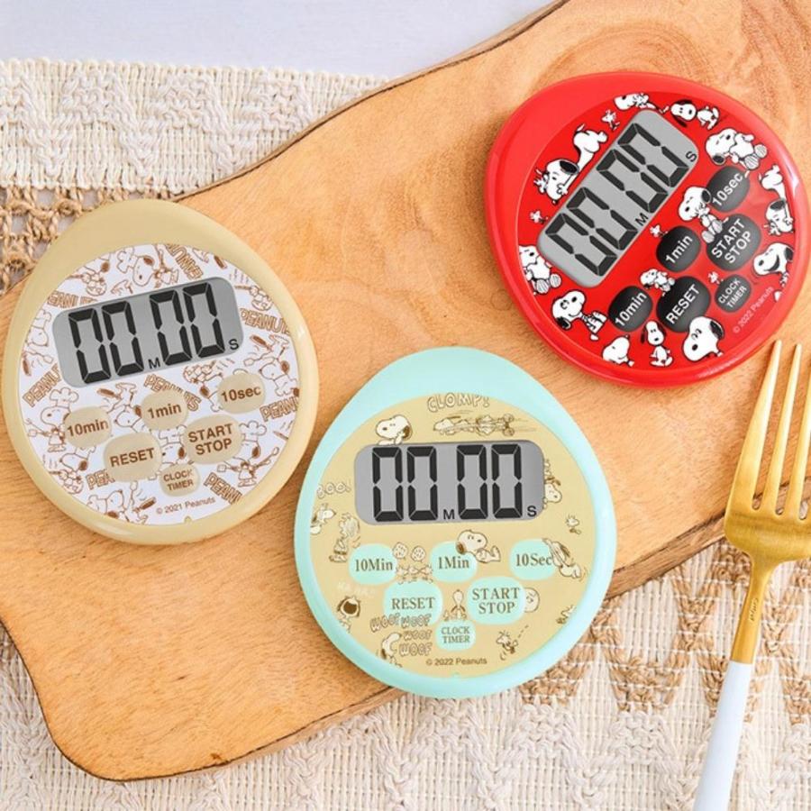 ドリテック ピーナッツ 時計付防水タイマー T-565 メール便対応 防水