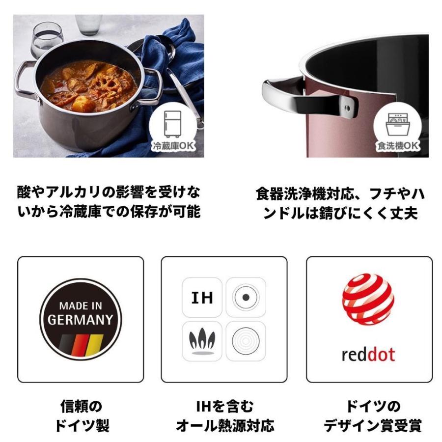 WMF（ヴェーエムエフ） ラッピング対応 両手鍋 24cm IH 対応 鍋 ハイ