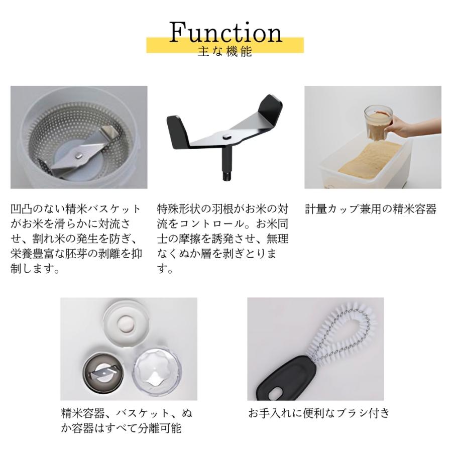 エムケー精工 小型精米機 ライスロン SM-201 精米機家庭用 精米器 2合