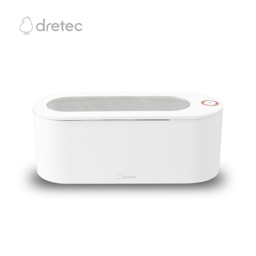 ドリテック 超音波洗浄器 ソニックスリム ホワイト UC-505WT メガネ