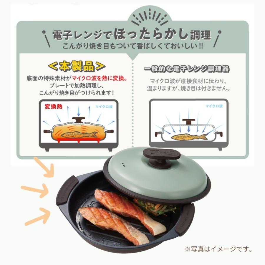 Toffy ラドンナ 電子レンジ用グリルパン 電子レンジ 調理器 調理器具
