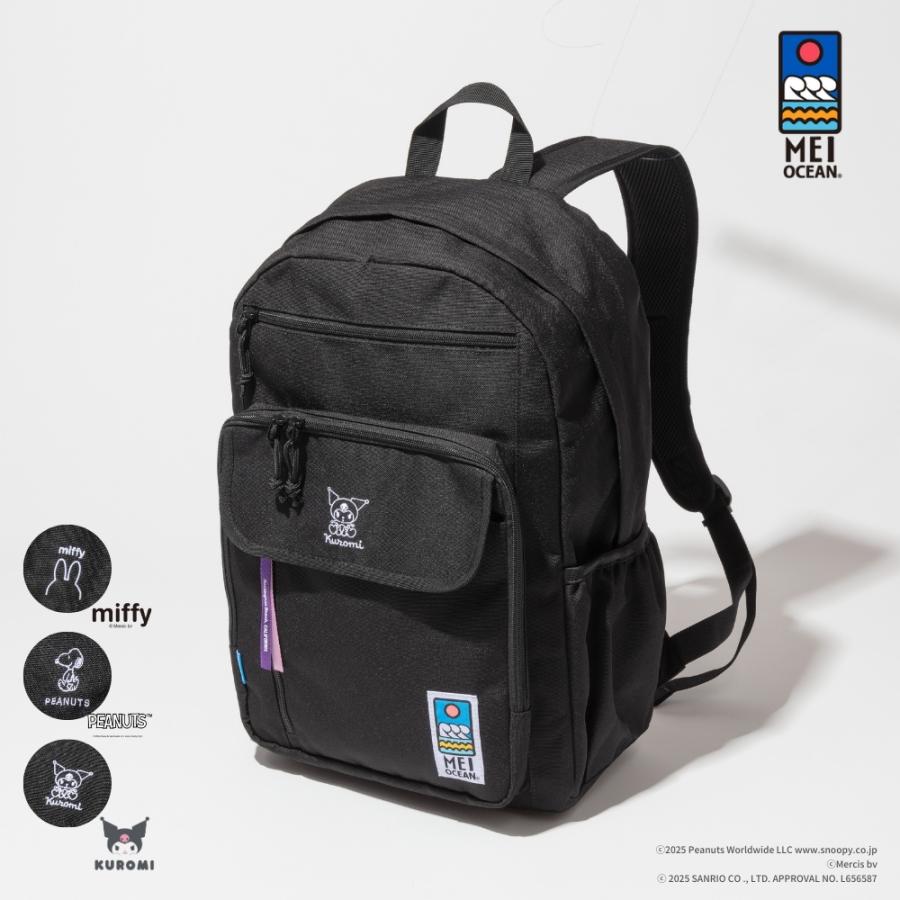 サライ バックパック MEI OCEAN ミッフィー スヌーピー クロミ レディース リュック リュックサック 大人 子供 かわいい 女子 MEI（メイ） サライ バックパック MEI OCEAN ミッフィー スヌーピー