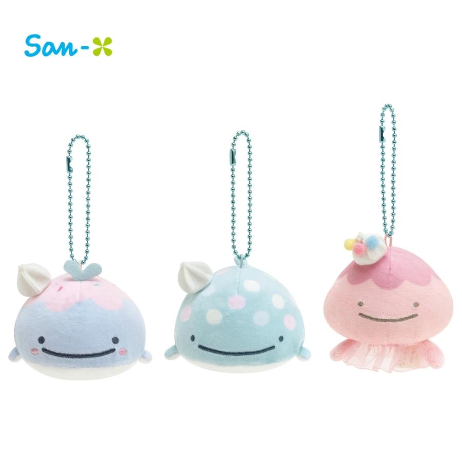 San-X（サンエックス） じんべえさんとあいすくらげ まんまるぶらさげ