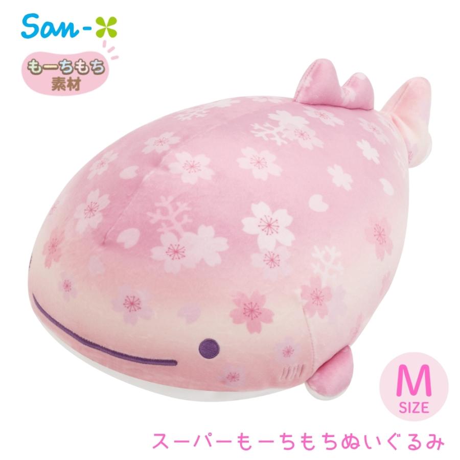 San-X（サンエックス） じんべえさん 桜テーマ スーパーもーちもち