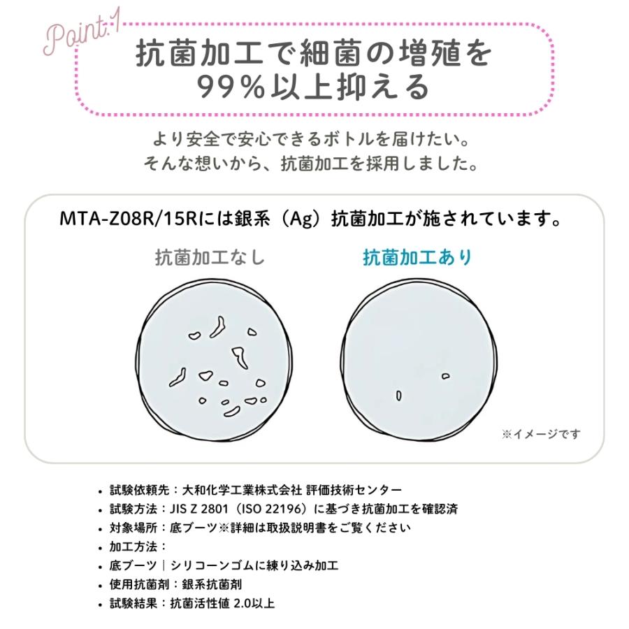タイガー魔法瓶 真空断熱ボトル用 抗菌加工底ブーツ MTA-Z08R 水筒 底