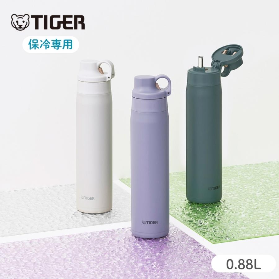 タイガー魔法瓶 真空断熱ボトル MTS-W088 水筒 880ml 保冷 ストロー