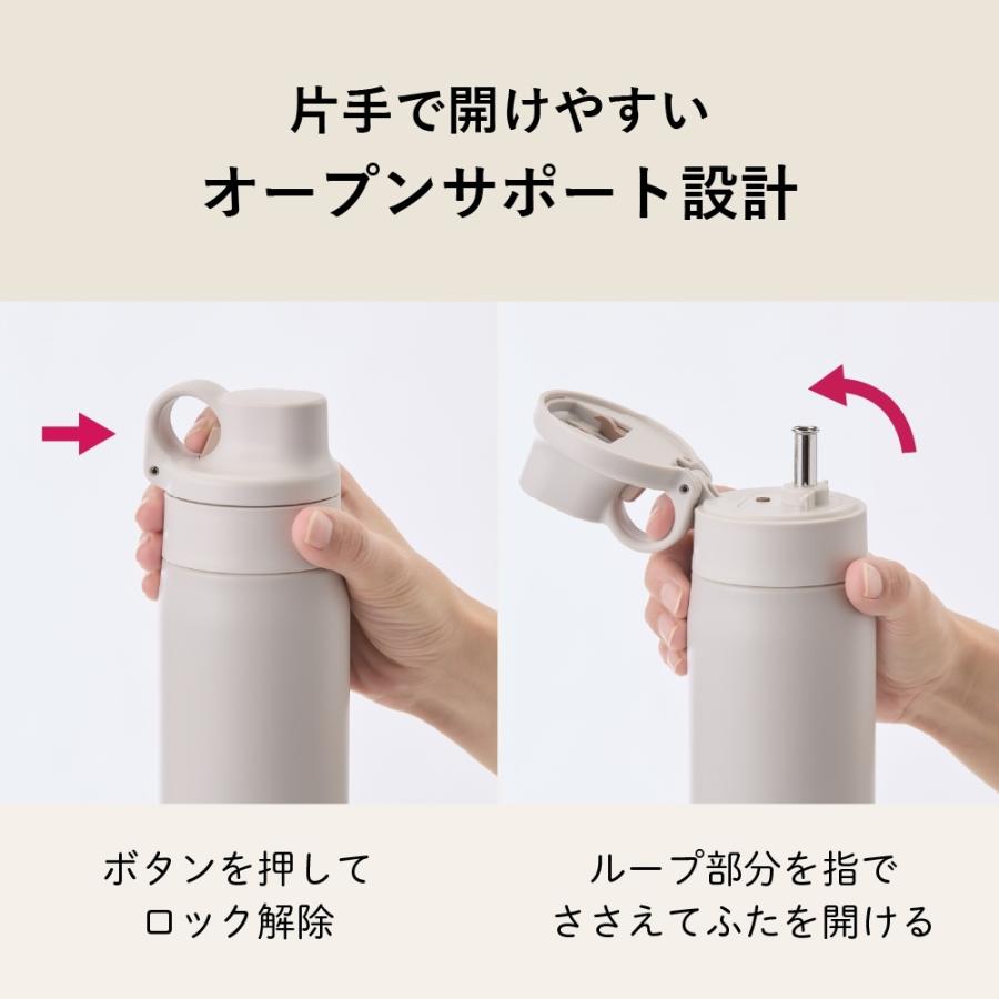 タイガー魔法瓶 真空断熱ボトル MTS-W088 水筒 880ml 保冷 ストロー