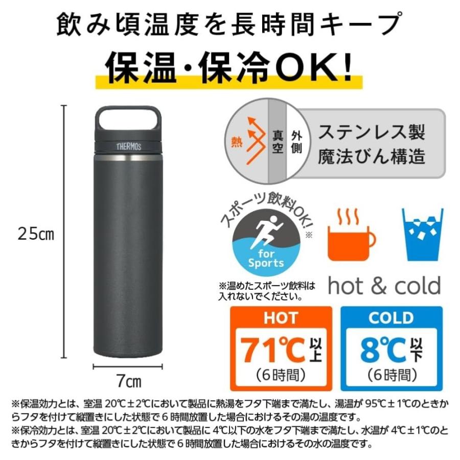 THERMOS（サーモス） 真空断熱ケータイマグ 600ml 0.6L JOW-600 水筒 