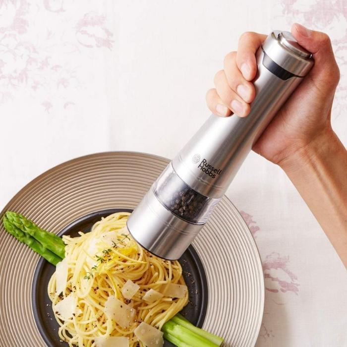 Russell Hobbs 塩・胡椒ミル 7922JP RUSSELL HOBBS Russell Hobbs 電動 ミル ソルト ペッパー 2本