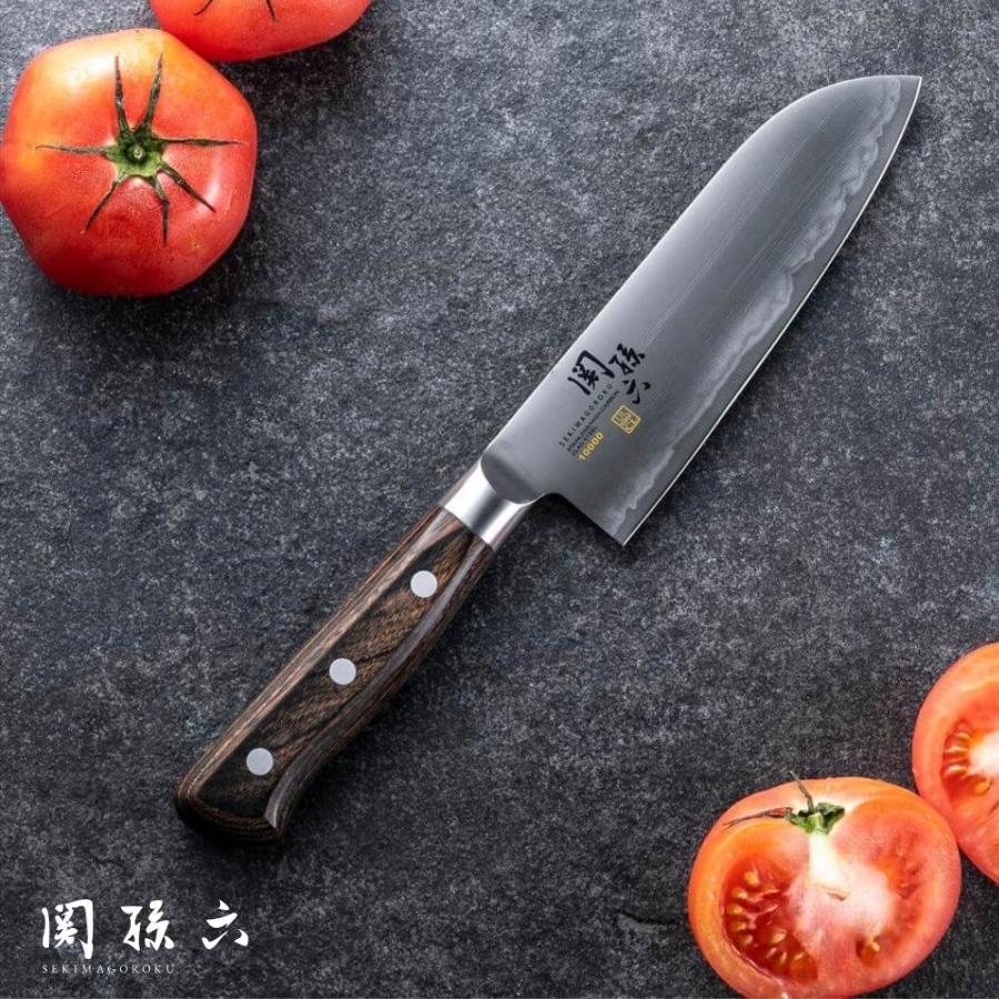 貝印 関孫六 包丁 10000cc 小三徳 145mm AE5162 三徳包丁 切れ味 鍛冶