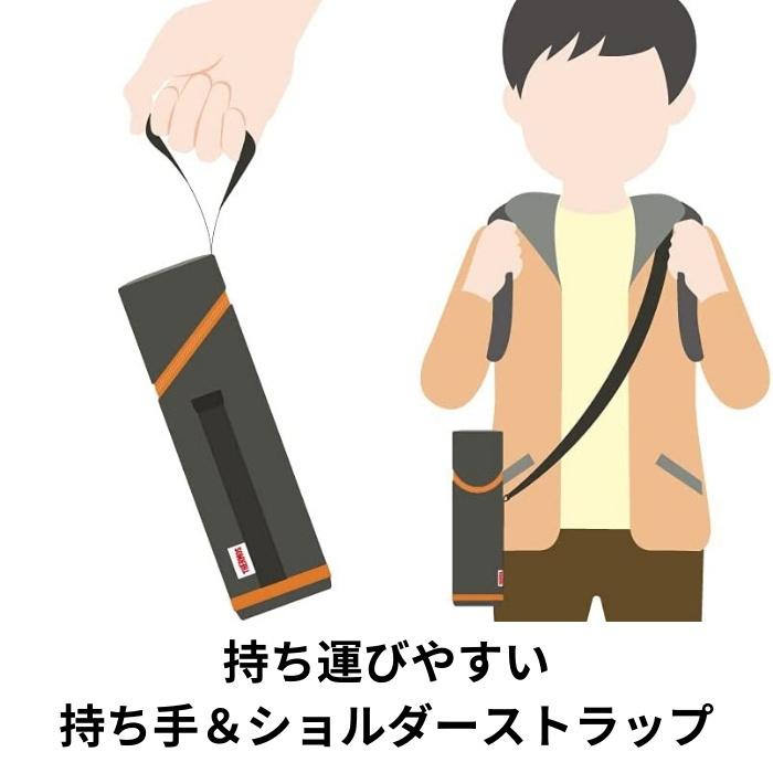 サーモス 水筒 マグ カバー 水筒 マグ ポーチ おしゃれ 500ml APG-501 ボトル ケータイマグ ボトルポーチ ポーチ 肩掛け｜irodorikukanin｜08