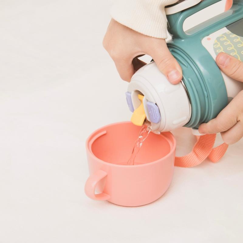 ピーコック魔法瓶工業 ピーコック 水筒 キッズ 子供 コップ ストロー付