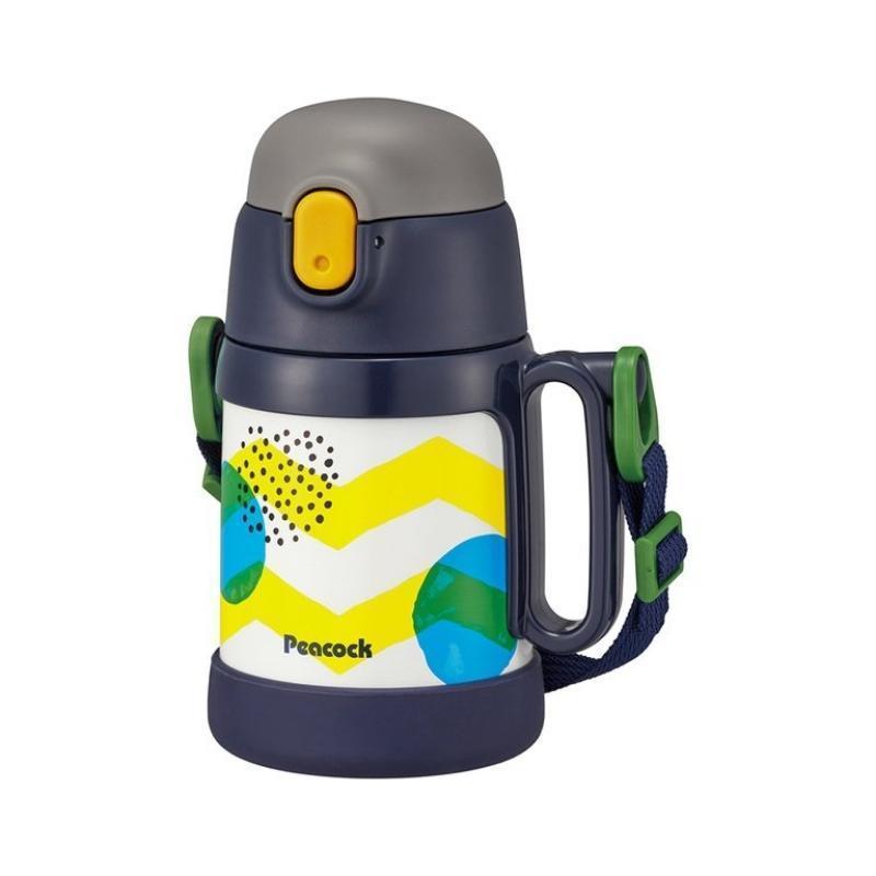 ピーコック魔法瓶工業 ピーコック 水筒 キッズ 子供 コップ ストロー付
