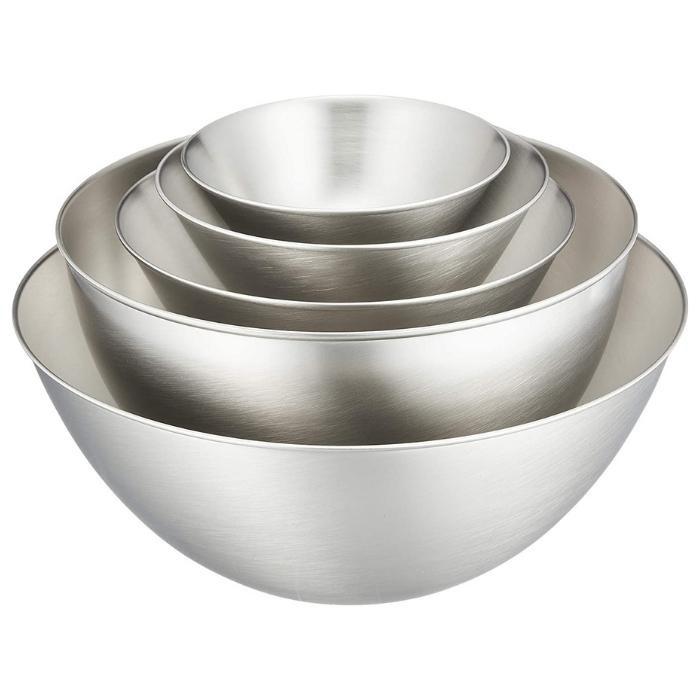 新品未使用 ステンレスボウル 5点セット Sori Yanagi 柳宗理 ステンレス ボール 5点セット フルサイズ 13.16.19.23.27cm