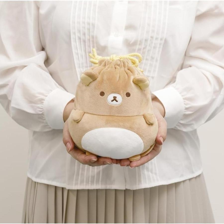 リラックマ　ぽんぽこきょむぐるみ(S)　４つセット Amazon.co.jp: サンエックス リラックマぽんぽこきょむぐるみ(S