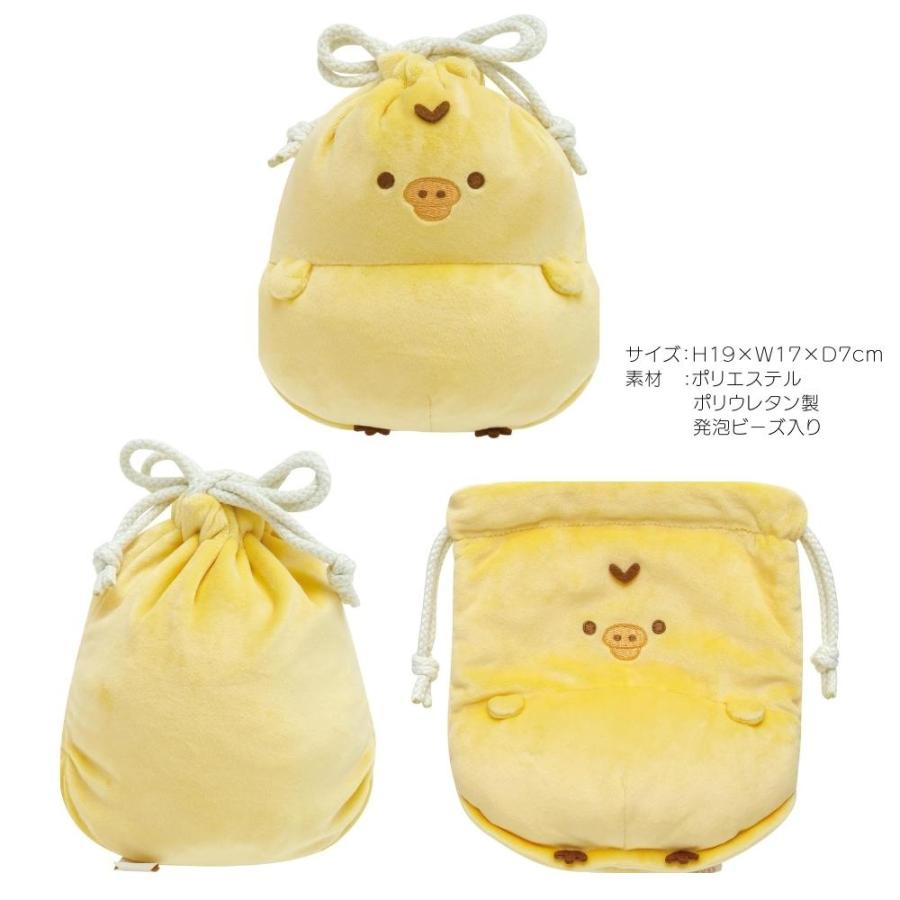 サンエックス ぽてはむ ぬいぐるみ ポーチ San-X サンエックス ぽんぽこきょむぐるみ Lサイズ リラックマ