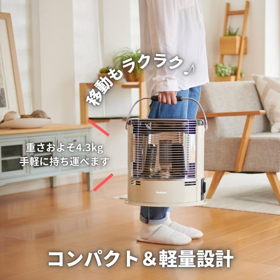 Iwatani 岩谷 カセットガス ストーブ デカ暖 CB-STV-DKD2 安全