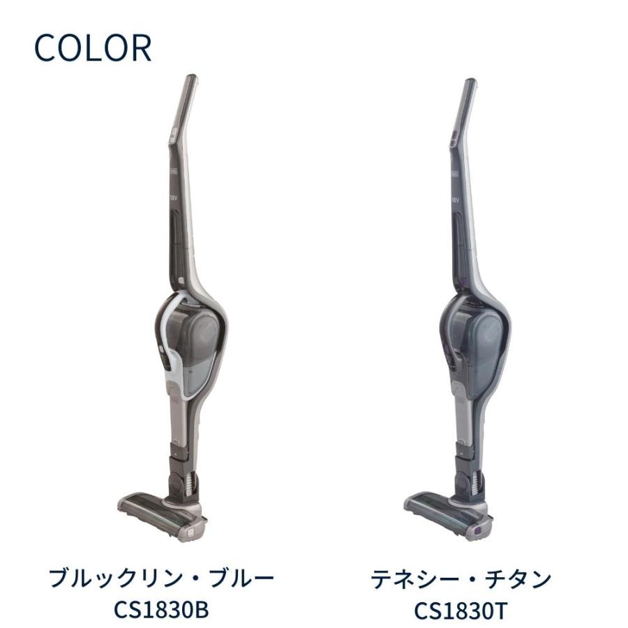 BLACK&DECKER CS1830(B) 新品未開封 ブラック＆デッカー（BLACK & DECKER） BLACK+DECKER スティック