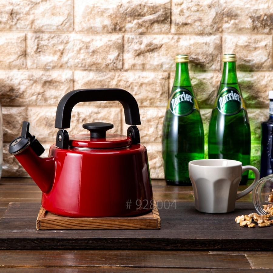 富士ホーロー ケトル 笛吹き IH対応 CTN-2.1WK 2.1L やかん ホーロー